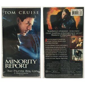 Minority Report Sealed VHS 2002 Tom Cruise 20th Century Fox